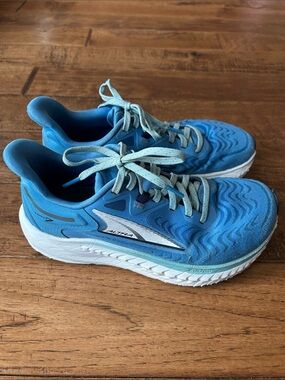 Altra Torin 7 Road Running Shoes Foot Shape Zero Drop Blue Womens Size 6